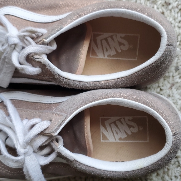 Vans Tan Old Skool Low Top Sneakers Men's 5 /Women's 8.5 - Picture 7 of 7